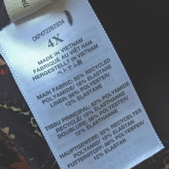 Madewell Cutout One-Piece Floral Swimsuit 4X NWT‎ - Picture 9 of 12